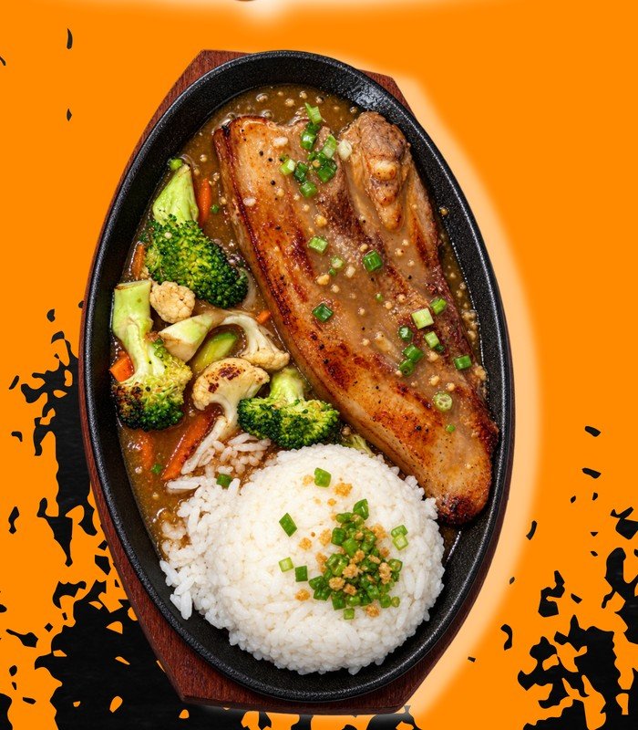 Adobong Isaw with Rice